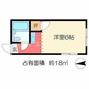 新神楽荘【2階】の間取り