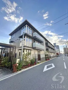 大阪府大阪市東住吉区湯里6丁目【アパート】の外観