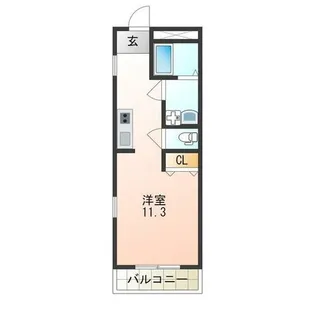 Casa del Sol【3階】の間取り
