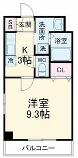 アプレシオ八田【4階】の間取り