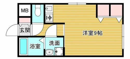 グレイス西山台【3階】の間取り