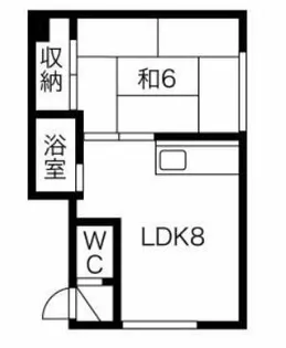 ハイツ80【202号室】の間取り