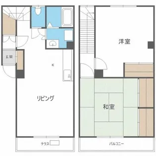 グリーンハウス【2階】の間取り