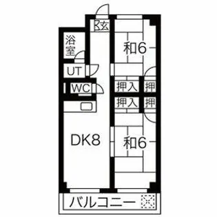 NTビル白壁【4階】の間取り