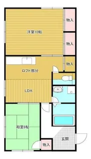 さくらハイツ【201号室】の間取り