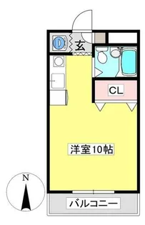 ロランジュ B棟【2階】の間取り