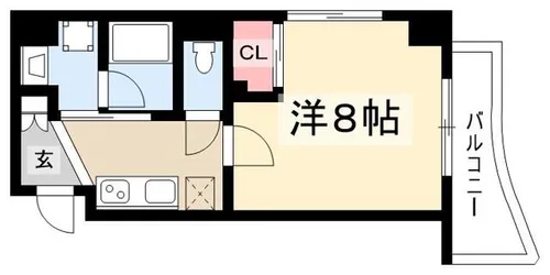 シティライフ社が丘【0309号室】の間取り
