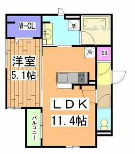 メゾン・ド・プルミエール【3階】の間取り