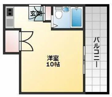 ウィンライフ松原Ⅱ【5階】の間取り