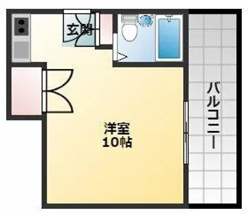 ウィンライフ松原Ⅱ【5階】の間取り
