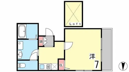 bravo本山【2階】の間取り