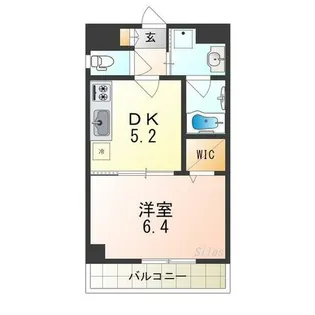ロイヤルハイツ清鳳【2階】の間取り