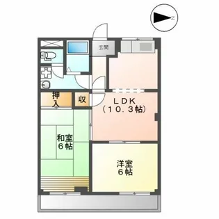 MIO BLD(ミオ ビル)【3階】の間取り