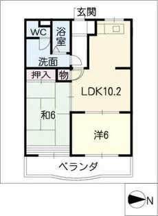 MIO BLD(ミオ ビル)【3階】の間取り
