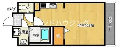 カルチェ ラタン【1階】の間取り