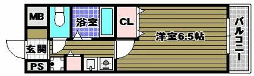 REINA錦織【3階】の間取り