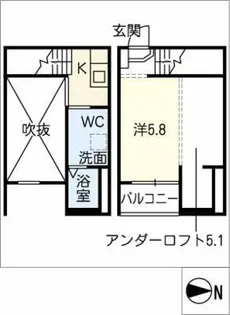 starrobe.(スターローブ)【1階】の間取り