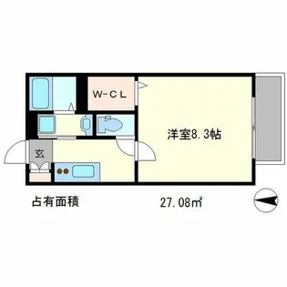 カリン【2階】の間取り