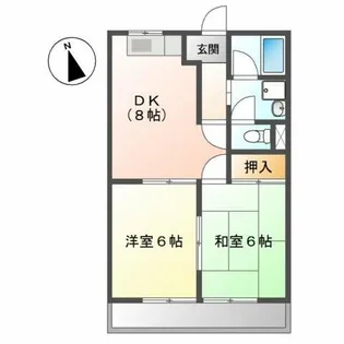 ステージハッピーライフ【2階】の間取り