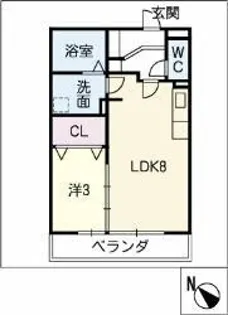 T.メルヘン【2階】の間取り