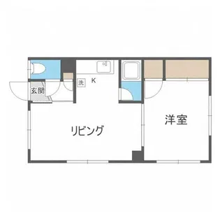 River side Makomanai【2階】の間取り