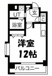 The 金山1107【2階】の間取り
