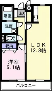 フレ アンジュ【2階】の間取り