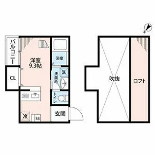 coco stile(ココスティーレ)【1階】の間取り