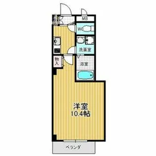 メゾン・ド・シエル【1階】の間取り