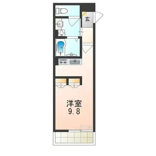 サーシアム【1階】の間取り