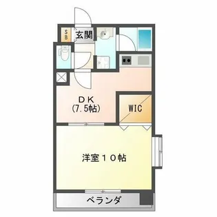 サン・ドミール【5階】の間取り