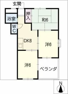 レジデンス品川【1階】の間取り