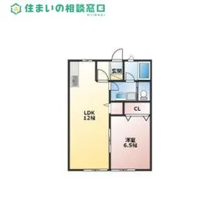 愛知県岡崎市中島町字遂分【アパート】の間取り