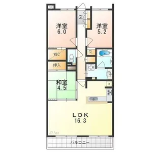 インペリアル鳳【2階】の間取り