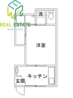 和歌山県有田市宮原町新町【マンション】の間取り