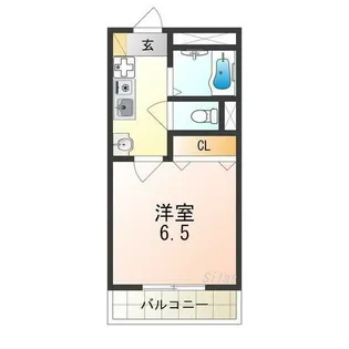 リトゥール澤【5階】の間取り