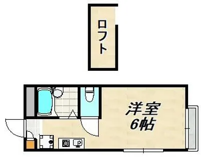 エスポワール谷上【2階】の間取り