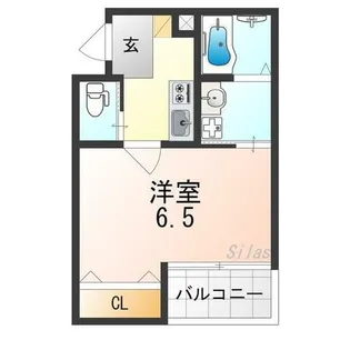 1er つばきⅡ【3階】の間取り