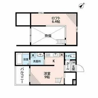i・Room【201号室】の間取り