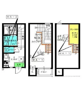 Liberty Hill【2階】の間取り