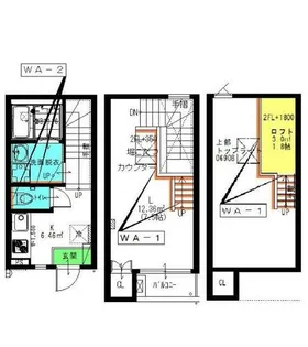 Liberty Hill【2階】の間取り