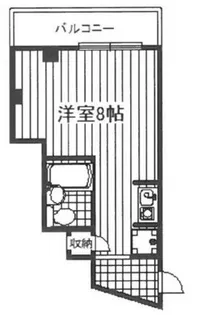 第15サンライズイトウ【210号室】の間取り