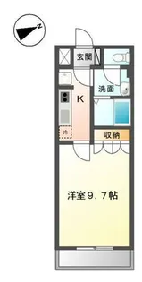 メゾン・アムール銀谷【2階】の間取り