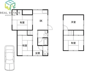 和歌山県岩出市新田広芝【一戸建】の間取り