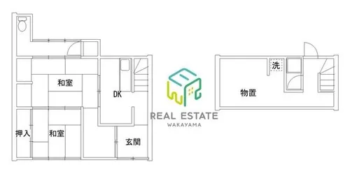 和歌山県和歌山市宇須1丁目【一戸建】の間取り