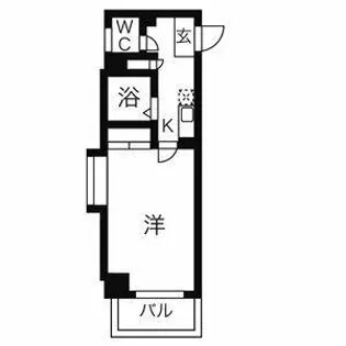 グローリアス音聞【3階】の間取り