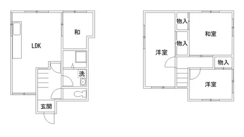 和歌山県橋本市高野口町応其【一戸建】の間取り