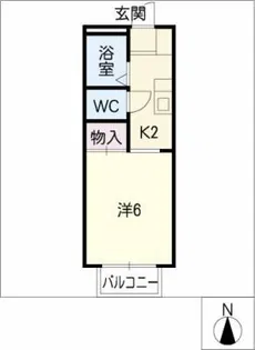 アーバンライフ太田【2階】の間取り