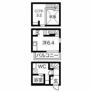 LUMINA大同【1階】の間取り