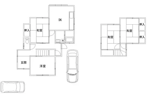 和歌山県岩出市山崎【一戸建】の間取り